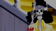 One Piece Skeleton GIF - One Piece Skeleton Smoking GIFs