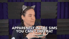 Apparently In The Sims You Cant Do That Assume GIF