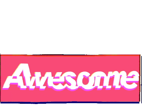 Awesome Supreme Sticker - Awesome Supreme Glitch Stickers