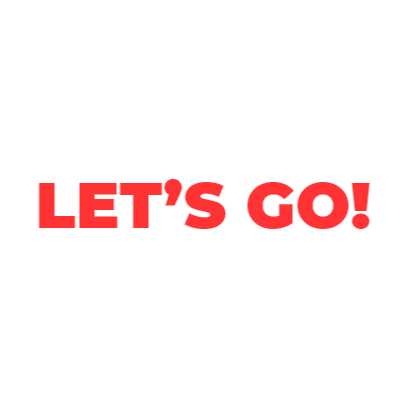 Lets Go Running Sticker - Lets Go Running In A Hurry Stickers
