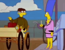 The Simpsons Gas Station GIF - The Simpsons Gas Station GIFs