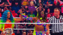 Naomi Wwe Sasha Banks GIF - Naomi Wwe Sasha Banks Raw GIFs
