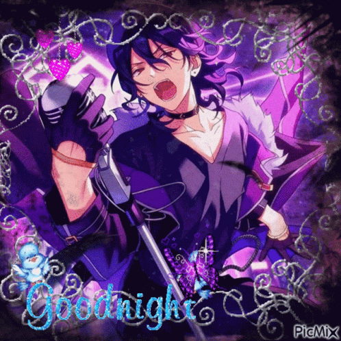 Rei Sakuma Goodnight GIF - Rei Sakuma Goodnight Enstars GIFs