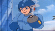 Mega Man Mg Mega Man1 GIF - Mega Man Mg Mega Man1 Robot GIFs