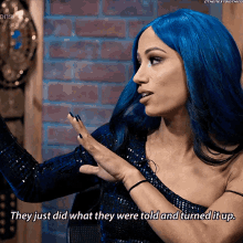 Sasha Banks They Just Did What They Were Told GIF - Sasha Banks They Just Did What They Were Told Turned It Up GIFs