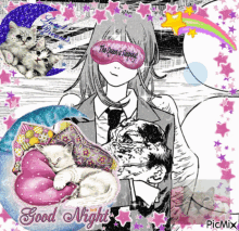 Goodnight Sleep GIF - Goodnight Sleep Angel Devil GIFs
