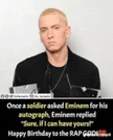 Autograph Irony Eminem GIF - Autograph Irony Eminem Hood Irony GIFs
