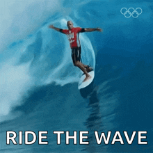 Surfing Olympics GIF