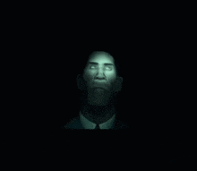 a man in a suit and tie is looking up at the sky