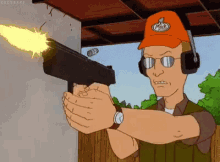 Dale Reloading - King Of The Hill GIF - King Of The Hill Reloading Pistol GIFs