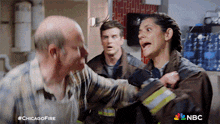 Breaking Up The Fight Sam Carver GIF - Breaking Up The Fight Sam Carver Stella Kidd GIFs