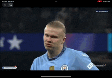 a screen shot of a cbs sports soccer game