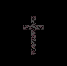 Flashing, Patterned Cross GIF - Cross The Cross Jesus GIFs