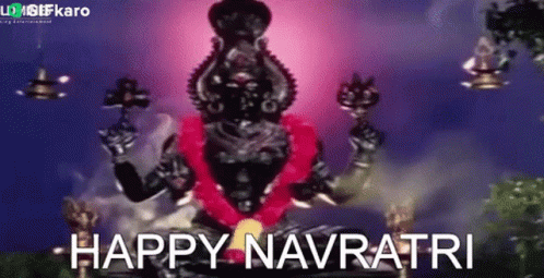 Happy Navratri Gifkaro GIF - Happy Navratri Gifkaro Festival - Discover &  Share GIFs