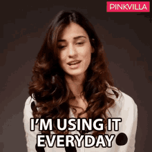 Im Using It Everyday Disha Patani GIF - Im Using It Everyday Disha Patani Pinkvilla GIFs