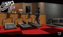 Persona 5 Treadmill GIF - Persona 5 Treadmill Workout GIFs