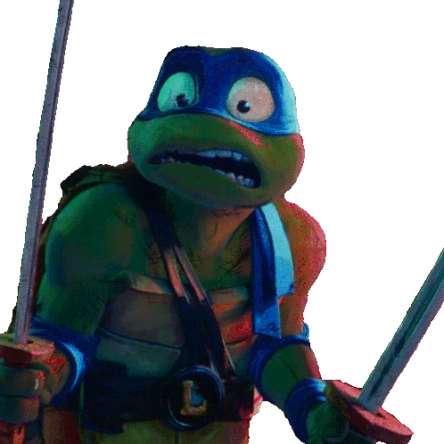 Oh My God Leonardo Sticker - Oh My God Leonardo Teenage Mutant Ninja Turtles Mutant Mayhem Stickers