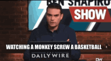 Ben Shapiro Daily Wire GIF - Ben Shapiro Daily Wire Ben Shapiro Monkey GIFs