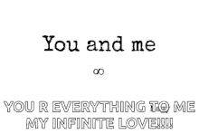 You And Me Love GIF - You And Me Love Youre Everything To Me GIFs