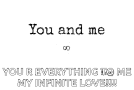 You And Me Love GIF - You And Me Love Youre Everything To Me GIFs