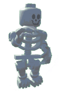 dance skeleton lego