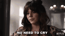 No Need To Cry Korina GIF - No Need To Cry Korina Army Of Thieves GIFs