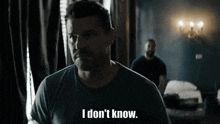 I Don'T Know Seal Team GIF - I Don'T Know Seal Team Jason Hayes GIFs