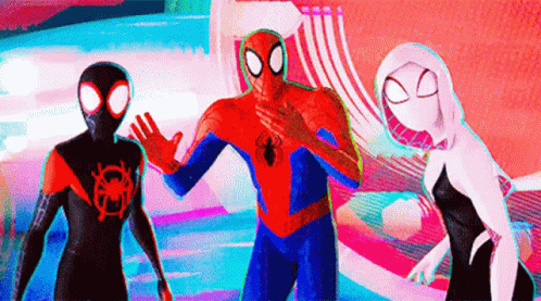 Surprised Spiderverse Suprised GIF - Surprised Spiderverse Suprised Spiderman Into The Spider Verse GIFs