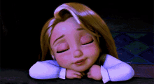 Oh Tumblr, How I Have Missed You. GIF - Baby Rapunzel Tangled Cute GIFs