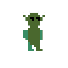 goblin pixel art running