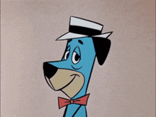 Hanna Barbera Huckleberry Hound GIF - Hanna Barbera Huckleberry Hound Smile GIFs