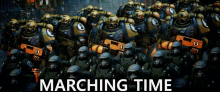 Marching Time Warhammer40k Marching Time GIF - Marching Time Warhammer40k Marching Time Warhammer40k Marching GIFs