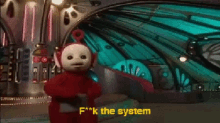 Teletubbies Fuck The System GIF - Teletubbies Fuck The System Die Antwoord GIFs