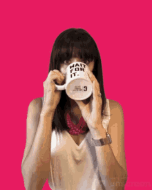 Jenn Jenn Robbins GIF - Jenn Jenn Robbins Sips Tea GIFs