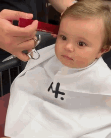 Euamonono Baby Cute GIF - Euamonono Baby Cute Hair Cut Baby GIFs