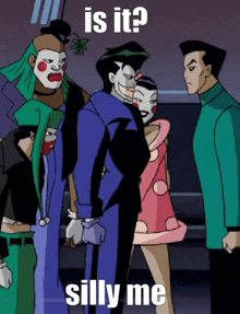 Batman Beyond Jokerz GIF - Batman Beyond Jokerz Is It Silly Me GIFs