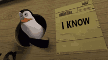 I Know Penguin GIF - I Know Penguin Point GIFs