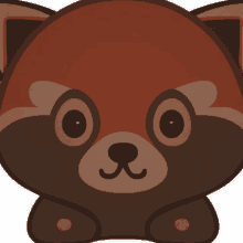 red panda emoji cute