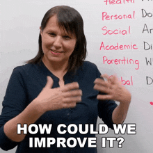 How Could We Improve It Rebecca GIF - How Could We Improve It Rebecca Engvid GIFs