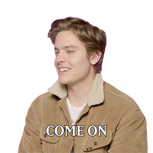 Come On Cole Sprouse Sticker - Come On Cole Sprouse Elle Stickers