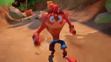 Crash Bandicoot Run Gameplay GIF - Crash Bandicoot Run Gameplay Gaming GIFs