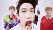 Superjunior Kpop GIF - Superjunior Kpop Lipstick GIFs