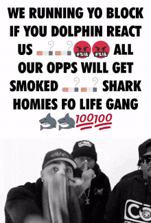 Shark-gang-dolphins-opps Shark Gang GIF - Shark-gang-dolphins-opps Shark Gang GIFs