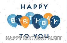 Happy Birthday Balloons GIF - Happy Birthday Balloons Hbd GIFs