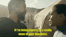 If I'M Being Honest It'S Really None Of Your Business Seal Team GIF - If I'M Being Honest It'S Really None Of Your Business Seal Team Lisa Davis GIFs