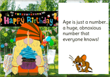 Gnome Happy Birthday GIF - Gnome Happy Birthday Jokes GIFs