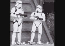 Star Wars Yang Gang Fitness GIF - Star Wars Yang Gang Fitness Dance GIFs