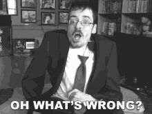 Oh Whats Wrong Ricky Berwick GIF - Oh Whats Wrong Ricky Berwick Whats The Matter GIFs