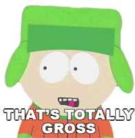 Thats Totally Gross Kyle Broflovski Sticker - Thats Totally Gross Kyle Broflovski South Park Stickers