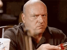 hank schrader over it mondays mad angry